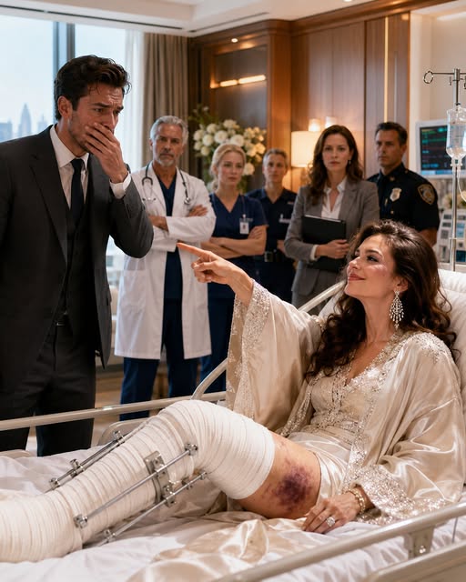 MY HUSBAND WALKED INTO MY HOSPITAL ROOM TO TAKE ME HOME AFTER HIS MOTHER BROKE MY LEG, BUT THE SURGEON SCHEDULED TO OPERATE ON ME HAD SIGNED THE PLAN BEFORE I WAS EVEN INJURED