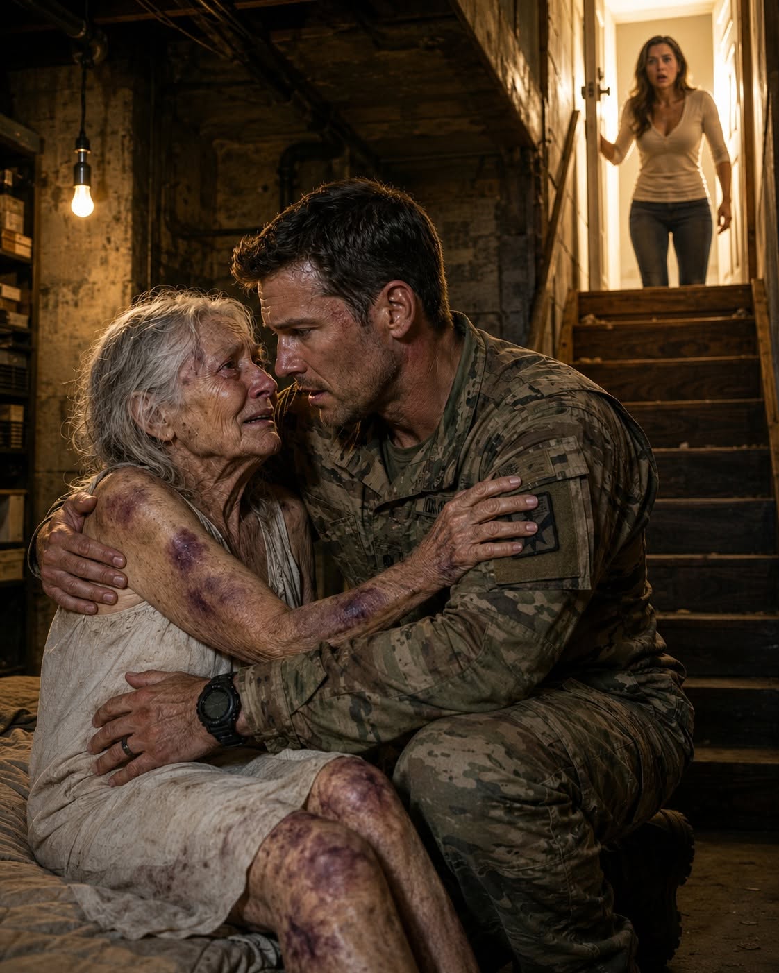 I Returned from Deployment and Found My Mother Locked in a Windowless Basement. My Wife Said Dementia Made Her Dangerous, but the Psychiatrist Preparing to Take Away Her Rights Was the Same Man I Had Secretly Been Investigating for Six Months.