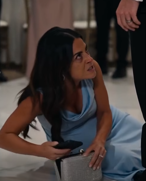 THEY FORCED THE PREGNANT WOMAN ONTO THE BALLROOM FLOOR AND TORE OPEN HER PURSE, BUT THE SECURITY FOOTAGE SHOWED HER OWN HUSBAND HAD BUILT THE TRAP