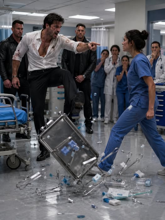 THE MAFIA HEIR GRABBED A TRAUMA NURSE INSIDE THE ER, BUT ONE CALL FROM HIS FATHER REVEALED SHE KNEW WHO HE WAS BEFORE HE BECAME DANTE ROMANO