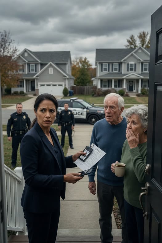 GRANDMA SENT ONE CODED MESSAGE. THIRTY MINUTES LATER, I STOOD AT MY PARENTS’ DOOR WITH POLICE AND A FEDERAL BADGE.