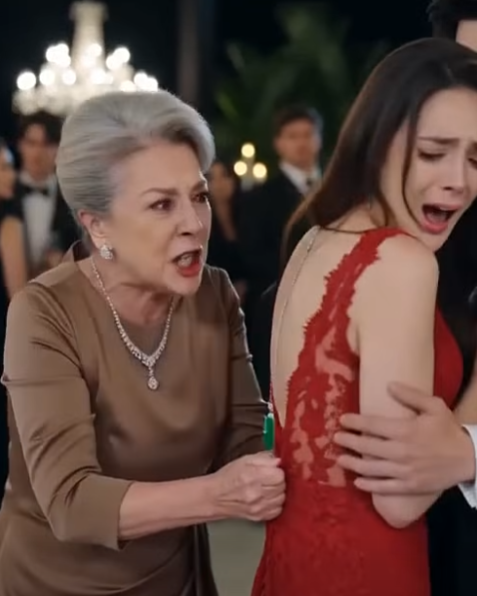 SHE RIPPED THE BRIDE’S RED WEDDING DRESS APART BEFORE HUNDREDS OF GUESTS, BUT THE JADE PENDANT THAT FELL FROM THE TORN LACE PROVED THE WOMAN SHE DESPISED WAS THE DAUGHTER STOLEN FROM HER THIRTY YEARS AGO