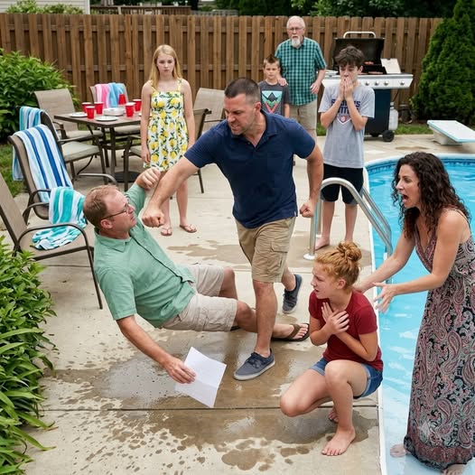 MY NEPHEW CRUSHED MY ELEVEN YEAR OLD DAUGHTER’S HAND UNDER A POOL HATCH, BUT THE VIDEOS ON HIS PHONE PROVED HIS FATHER HAD HELPED HIM SILENCE ANOTHER INJURED GIRL