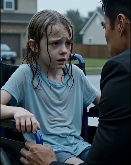 THE GIRL I BELIEVED COULD NEVER WALK STOOD UP IN THE RAIN AND WHISPERED, “SHE SAID YOU WOULD SEND ME AWAY.” THEN A HIDDEN MEDICATION POUCH FELL FROM HER WHEELCHAIR.