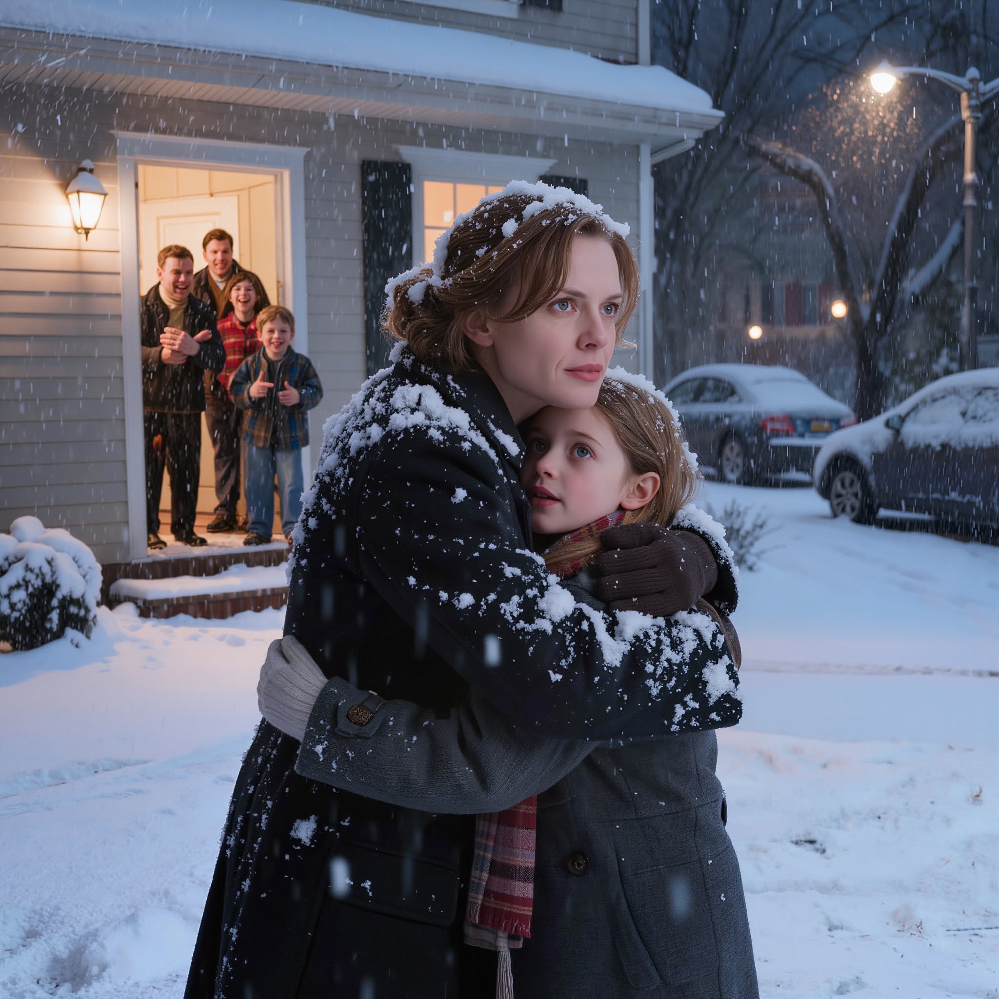 MY HUSBAND AND HIS FAMILY LOCKED ME AND MY FOUR YEAR OLD DAUGHTER OUT DURING A BLIZZARD, LAUGHING, “FREEZE TO DEATH, USELESS COWARD.” I WALKED AWAY WITHOUT BEGGING. THREE DAYS LATER, FORTY SEVEN DESPERATE MESSAGES REVEALED WHY THEY NEEDED ME BACK BEFORE THE POLICE, THE BANK, AND MY LAWYER FINISHED ASKING QUESTIONS.