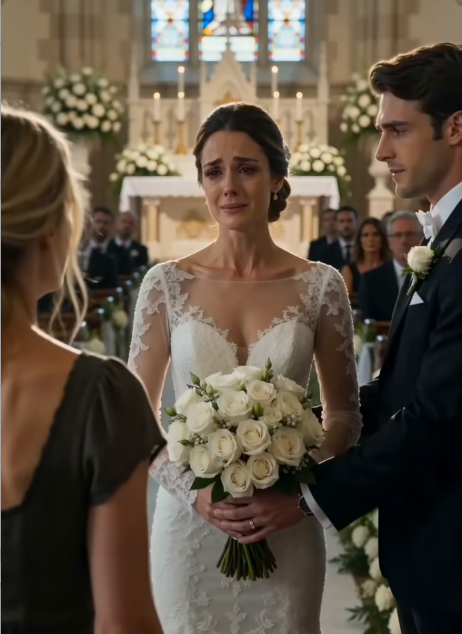 "YOU PROMISED ME FOREVER!" She Stormed Into His Wedding to Stop the Ceremony... Then She Saw Three Words That Destroyed Her Anger: TERMINAL CANCER