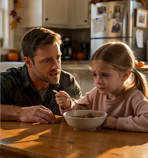 My Five Year Old Niece Stared at a Bowl of Stew and Asked, “Uncle Robert, Am I Allowed to Eat Today?” That Night, a Hidden Note Inside Her Coloring Book Revealed Someone Had Already Tried to Warn Us.