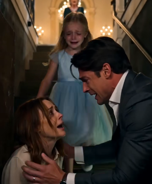My Seven Year Old Daughter Pointed Beneath the Ballroom Floor and Whispered, “My Mother Is Down There.” When the Marble Panel Opened, I Found My Missing Wife and Learned Who Had Hidden Her Inside Our Own Mansion.