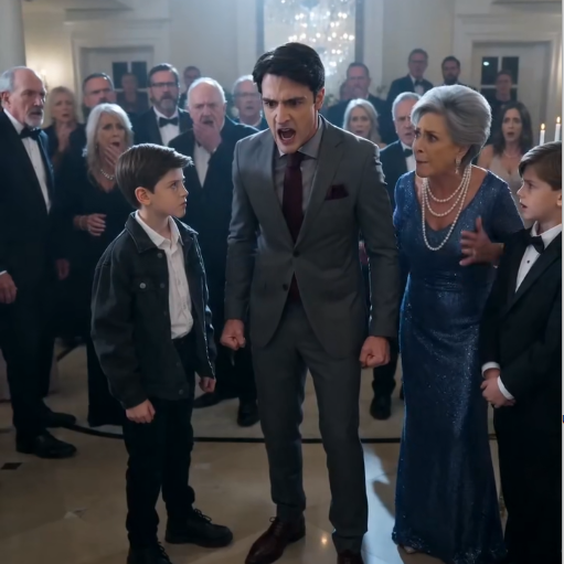"YOU STOLE MY SON!" The Boy's Words Silenced an Entire Ballroom Before One Stack of Photographs Destroyed a Powerful Family Forever