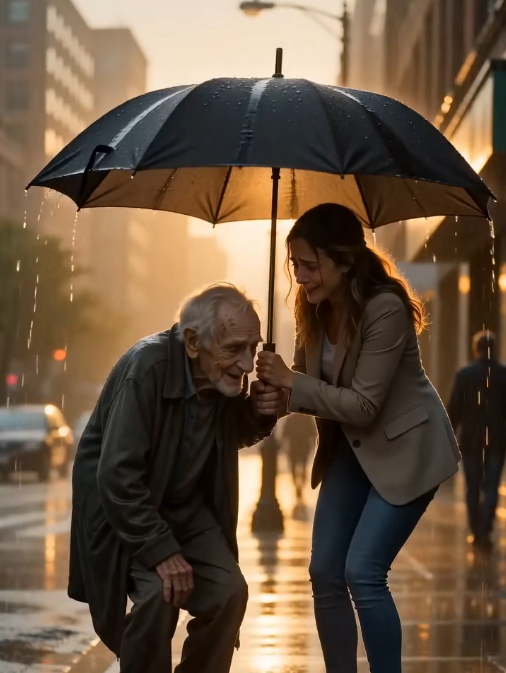 "WE FOUND A HEART DONOR!" She Collapsed in Tears... Until She Opened One Envelope and Realized the Homeless Old Man She Once Helped in the Rain Had Kept His Promise: "One Day, I'll Pay You Back."