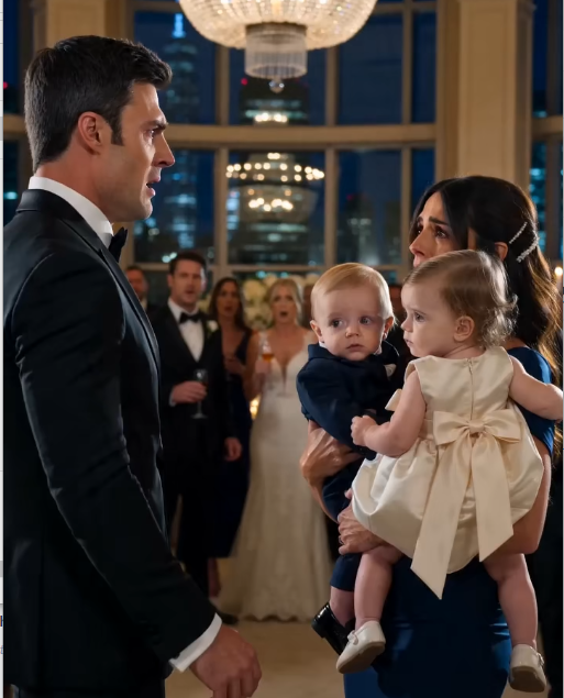I watched the woman I lost walk into my best friend's wedding carrying twins. Then the little boy turned his head—and I was staring into my own eyes.