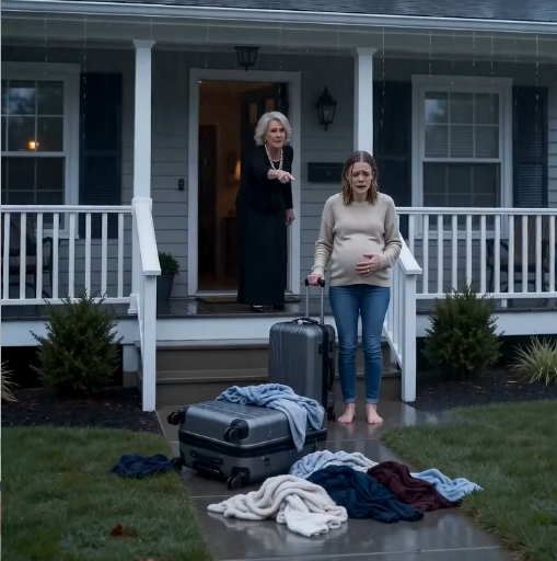 My Mother in Law Threw Me Into the Rain and Ordered Me to Get Rid of My Dead Husband’s Baby. Hours Later, a Doctor Led Me Into a Private Room Where Someone Had Been Waiting for Me.
