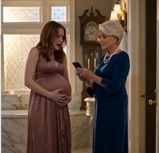 My Mother in Law Locked Me Inside a Bathroom While I Was in Labor Because She Said My Baby Would Ruin the Wedding. Then I Found a Hidden Recorder and Heard Why She Never Wanted My Child to Be Born.