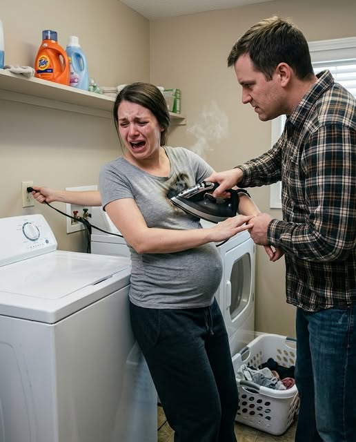 MY HUSBAND PRESSED A SCORCHING IRON AGAINST MY PREGNANT BODY AFTER FINDING MY ESCAPE TICKET, BUT WHEN MY SISTER ADMITTED SHE WASN’T THE FIRST PERSON WHO WARNED HIM, SOMEONE STARTED WALKING DOWNSTAIRS