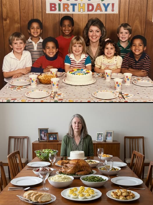 I WAITED FOUR HOURS FOR MY SIX CHILDREN TO COME HOME FOR MY 60TH BIRTHDAY. NOT ONE OF THEM SHOWED UP. THEN A POLICE OFFICER HANDED ME A NOTE THAT SAID, “MOM, DON’T TRUST DAD. HE LIED TO ALL OF US ABOUT UNCLE ROBERT’S INHERITANCE.” WHEN MY EX HUSBAND CALLED TO LAUGH AT ME, I READ THE LAST LINE AND STOPPED BREATHING: “WE FOUND OUT DAD WAS THE ONE WHO POISONED UNCLE ROBERT TWENTY YEARS AGO.”