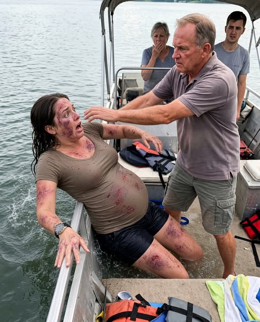 MY FATHER IN LAW SHOVED ME INTO A FREEZING LAKE WHILE I WAS EIGHT MONTHS PREGNANT, BUT THE DIVE WATCH ON MY WRIST RECORDED THE VOICE HE NEVER EXPECTED ME TO HEAR