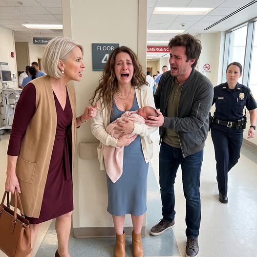 MY MOTHER IN LAW SLAPPED ME WHILE I HELD MY THREE WEEK OLD BABY, BUT WHEN THE ER DOCTOR SAID LILY’S INJURIES HAD STARTED DAYS BEFORE THAT NIGHT, MY HUSBAND STOPPED LOOKING AT ME AND STARTED LOOKING AT HIS MOTHER