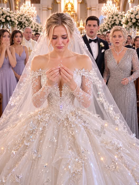 MY GROOM SLAPPED ME AT THE ALTAR AND ORDERED ME TO SIGN OVER MY HOTEL SHARES, BUT WHEN I THREW DOWN MY RING AND MY FATHER WALKED THROUGH THE CATHEDRAL DOORS, JULIAN LEARNED THE PAPER HE HID UNDER OUR MARRIAGE LICENSE HAD ALREADY EXPOSED HIM