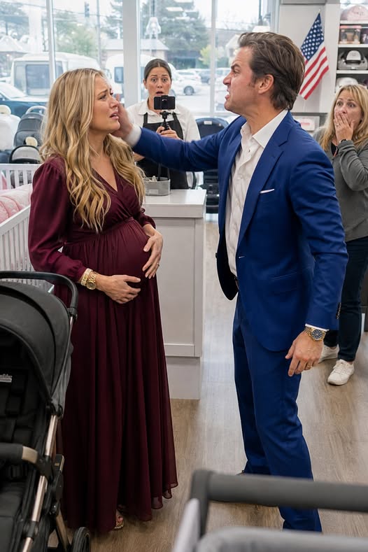 MY CEO HUSBAND SLAPPED ME WHILE I WAS SEVEN MONTHS PREGNANT AND ORDERED ME TO SIGN A BABY REGISTRY FORM, BUT WHEN THE LIVESTREAM HIT A MILLION VIEWS, I HELD UP THE DNA REPORT HE NEEDED BURIED FOR SIX MORE DAYS