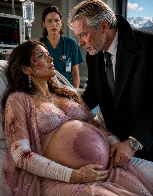 MY HUSBAND SHOVED ME OFF AN ICY CLIFF WHILE I WAS NINE MONTHS PREGNANT, THEN FILED A FIFTY MILLION DOLLAR CLAIM SAYING OUR BABY AND I HAD FROZEN TO DEATH, BUT THE MAN WHO RESCUED ME OPENED THE FINAL INSURANCE PAGE AND SAID, “ELENA, YOUR HUSBAND DIDN’T DO THIS ALONE”