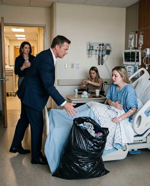 MY FATHER WAITED UNTIL I WOKE UP AFTER GIVING MY HALF SISTER A KIDNEY, THEN THREW MY CLOTHES ON THE HOSPITAL BED AND SAID, “YOU’RE USELESS TO THIS FAMILY NOW,” BUT THE DOCTOR LOCKED THE DOOR AND SAID, “RICHARD, THE LAB JUST FOUND OUT WHAT YOU HID ABOUT MAYA BEFORE CLAIRE EVER AGREED TO DONATE”