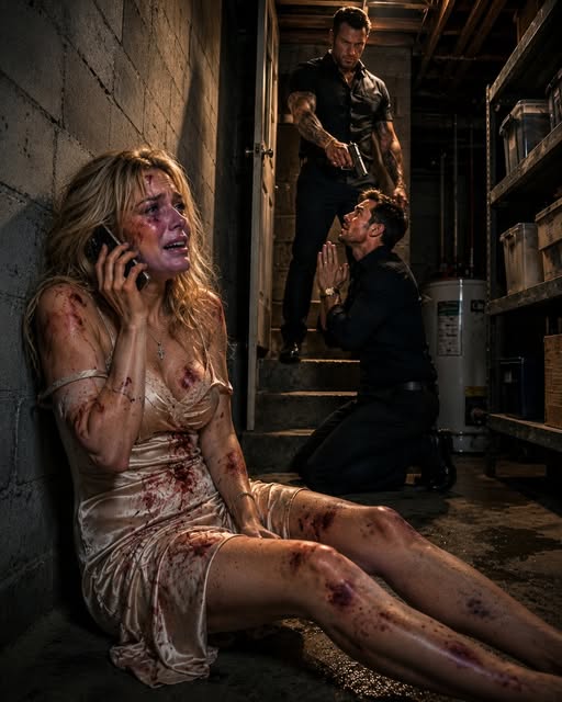 MY HUSBAND BROKE THREE OF MY RIBS AND LOCKED ME IN THE BASEMENT AFTER I CAUGHT HIS AFFAIR, BUT WHEN MY FATHER BROKE DOWN THE DOOR, EVAN’S SECRET PHONE PLAYED A WOMAN’S ORDER TO MAKE SURE I NEVER CAME OUT ALIVE