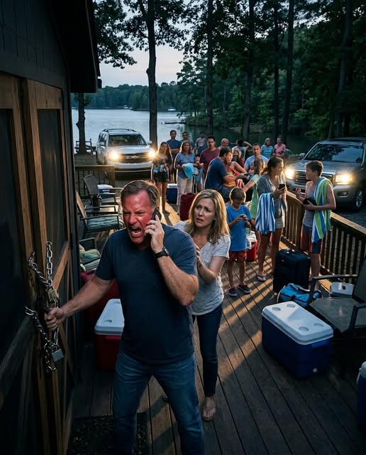MY FAMILY ANNOUNCED THEY WERE BRINGING TWENTY PEOPLE TO MY LAKE HOUSE WITHOUT ASKING, SO I CHANGED THE LOCKS AND SAID NO, BUT WHEN MY FATHER SHOWED UP SCREAMING THAT THE HOUSE BELONGED TO “THE FAMILY,” ONE OF MY AUNTS HELD UP A PAYMENT RECEIPT AND ASKED, “THEN WHY HAVE WE BEEN PAYING RICHARD TO RENT ARDEN’S HOUSE FOR THREE YEARS?”