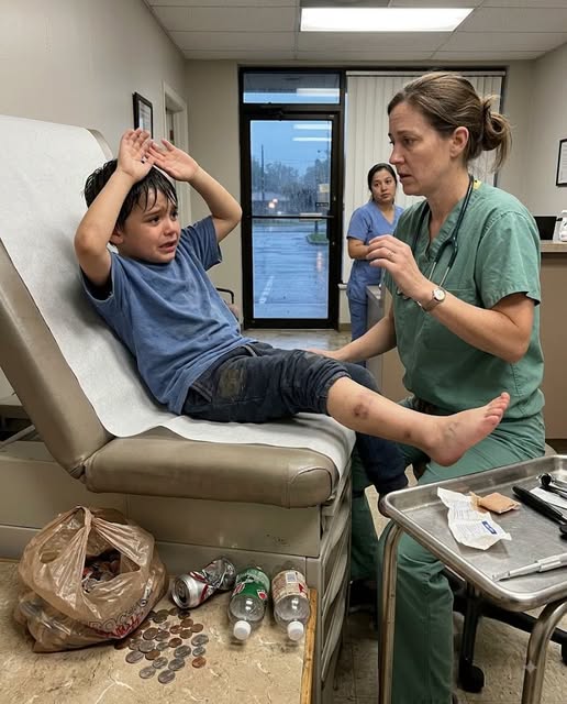 A TEN YEAR OLD BOY WALKED INTO MY CLINIC WITH TWELVE DOLLARS, EMPTY BOTTLES, AND A LEG THAT HAD BEEN BROKEN FOR DAYS. THEN HE WHISPERED, “MY DAD IS MICHAEL HAYES.” FIVE YEARS EARLIER, MICHAEL HAD TAKEN MY SON AWAY FROM ME. I THOUGHT THE BOY ON MY EXAM TABLE WAS THE CHILD I HAD LOST, UNTIL ONE DNA REPORT FORCED POLICE TO REOPEN A CASE EVERYONE BELIEVED WAS ALREADY OVER