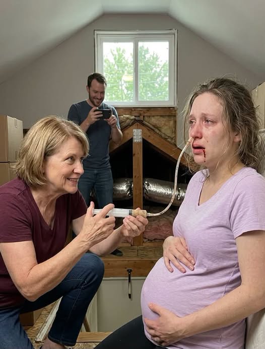 MY HUSBAND LOCKED ME IN HIS MOTHER’S ATTIC WHILE I WAS PREGNANT AND FILMED MY HUMILIATION FOR A PRIVATE CHANNEL, BUT AFTER SEVEN MONTHS THEY FORGOT TO THROW ONE DEADBOLT—AND THE PHONE THEY NEVER FOUND HAD ALREADY SENT EVERYTHING