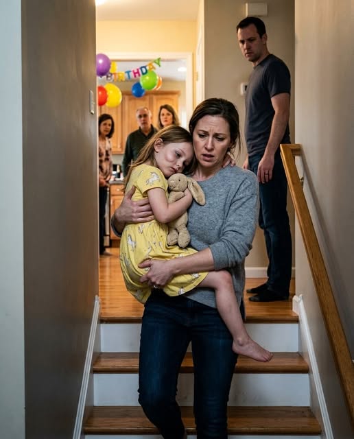 MY HUSBAND’S PARENTS HURT MY SLEEPING SIX-YEAR-OLD AT A BIRTHDAY PARTY, THEN RAISED THEIR CHAMPAGNE GLASSES AND SAID, “ONLY OUR REAL GRANDCHILD MATTERS,” BUT THE MESSAGE I FOUND ON ETHAN’S PHONE EXPLAINED WHY THEY HAD WANTED LILY OUT OF THE FAMILY FOR YEARS