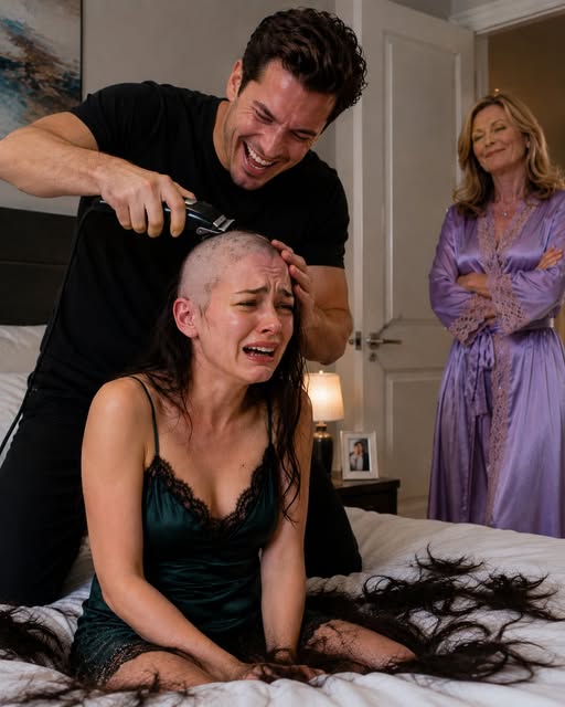 MY HUSBAND SHAVED MY HEAD BALD THE NIGHT I BECAME REGIONAL SALES DIRECTOR WHILE HIS MOTHER WATCHED, BUT BEFORE SUNRISE I CANCELED THE FIRST PAYMENT HE THOUGHT I WOULD KEEP MAKING