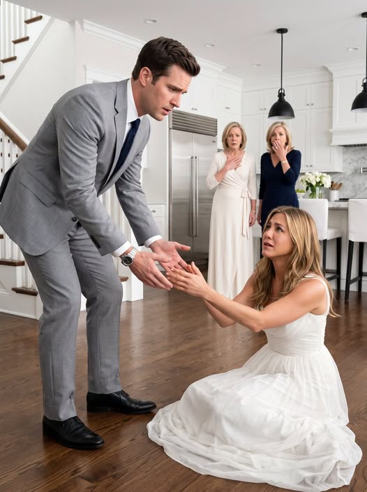 MY MOTHER CUT EVERY DRESS I OWNED THE DAY BEFORE MY BROTHER’S WEDDING AND TOLD ME TO WEAR THE SCRAPS, BUT SHE STOPPED LAUGHING WHEN THE MAN AT THE DOOR CALLED ME HIS WIFE