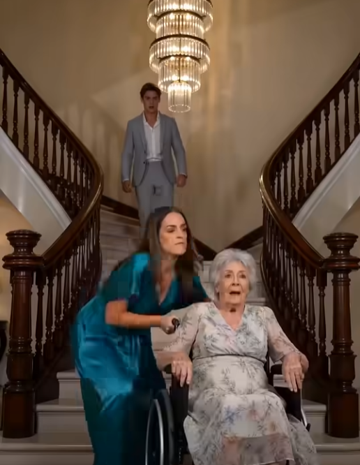 MY SON CALLED MY FALL AN ACCIDENT, BUT THE MOMENT HIS WIFE LOOKED UP AT THE CHANDELIER, BOTH OF THEM TRIED TO RUN