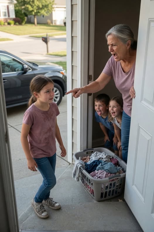 MY MOTHER THREW MY EIGHT YEAR OLD DAUGHTER OUT FOR REFUSING HEAVY CHORES, BUT THE SECRET LIST ON HER REFRIGERATOR REVEALED WHY THEY NEEDED LILY TO BELIEVE SHE HAD NO HOME