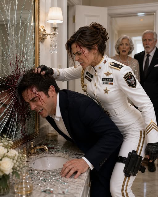 MY HUSBAND SMASHED MY FACE INTO A MIRROR TO KEEP ME SILENT, BUT THE FEDERAL RAID EXPOSED WHY HIS FATHER SMILED WHILE THE REST OF THE FAMILY PANICKED