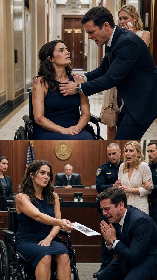MY HUSBAND SHOOK MY WHEELCHAIR OUTSIDE THE COURTROOM AND BEGGED ME TO SAY I SLIPPED, BUT WHEN THE JUDGE PLAYED THE SILVER DRIVE, HIS OWN VOICE SAID, “IF THE FALL DOESN’T KILL HER, WE’LL FINISH IT AT THE HOSPITAL”
