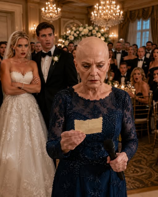 MY FUTURE DAUGHTER IN LAW SHAVED MY HEAD ON HER WEDDING MORNING FOR MY 120 MILLION DOLLAR FORTUNE, BUT I BROUGHT HER NOTE TO THE TOAST