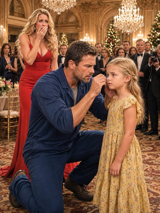 THE BILLIONAIRE MOTHER WATCHED A TEMPORARY SECURITY GUARD PULL A METALLIC OBJECT FROM HER DEAF DAUGHTER’S EAR AT THEIR OWN MEDICAL GALA, AND THE BOARD CHAIRMAN PANICKED BEFORE ANYONE EVEN KNEW WHAT IT WAS