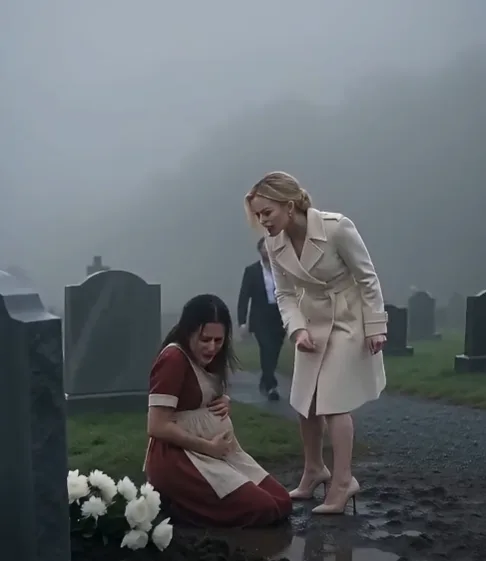 PREGNANT MAID SLAPPED AT HER MOTHER’S GRAVE BY A SENATOR’S DAUGHTER, THEN DANTE MORETTI WALKED THROUGH THE FOG, STOPPED THE NEXT BLOW, AND PICKED UP A BROKEN BRACELET THAT MADE BOTH HIM AND BIANCA GO SILENT
