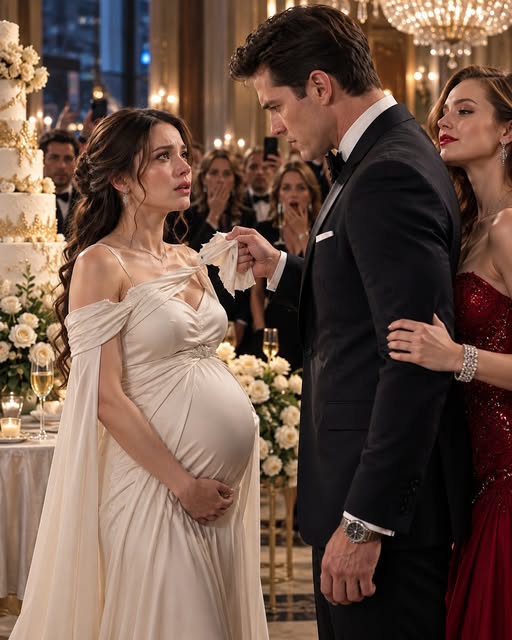 MY HUSBAND RIPPED MY MATERNITY DRESS IN FRONT OF 200 GUESTS WHILE HIS MISTRESS WORE MY MISSING DIAMOND BRACELET—THEN THE CAMERA HE INSTALLED TO HUMILIATE ME SENT HIS FORGED TAKEOVER PLAN STRAIGHT TO MY COMPANY’S BOARD