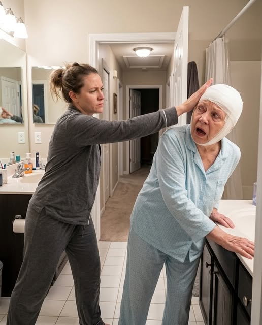 MY DAUGHTER IN LAW STRUCK MY BANDAGED HEAD THREE DAYS AFTER BRAIN SURGERY AND ORDERED ME TO CLEAN THE BATHROOM BEFORE ASKING FOR HELP. SHE THOUGHT I WAS TOO WEAK TO FIGHT BACK, UNTIL THE SMART SPEAKER CONNECTED TO MY NEUROSURGEON’S EMERGENCY LINE AND REVEALED SOMETHING SHE HAD BEEN HIDING FOR DAYS