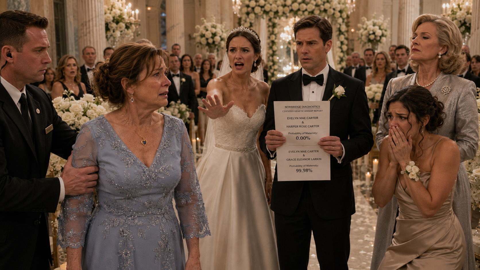 The Bride Kicked Her Out—Then The Groom Read The DNA Test
