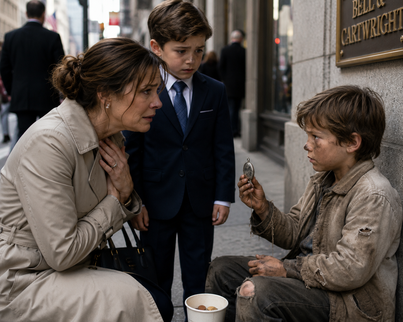 The Street Boy Wore My Son's Face