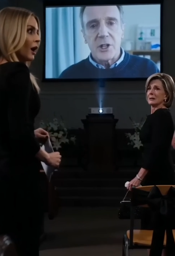 At My Husband’s Funeral, His Mistress Sat In My Widow’s Chair—Then His Video Told Her To Stand Up