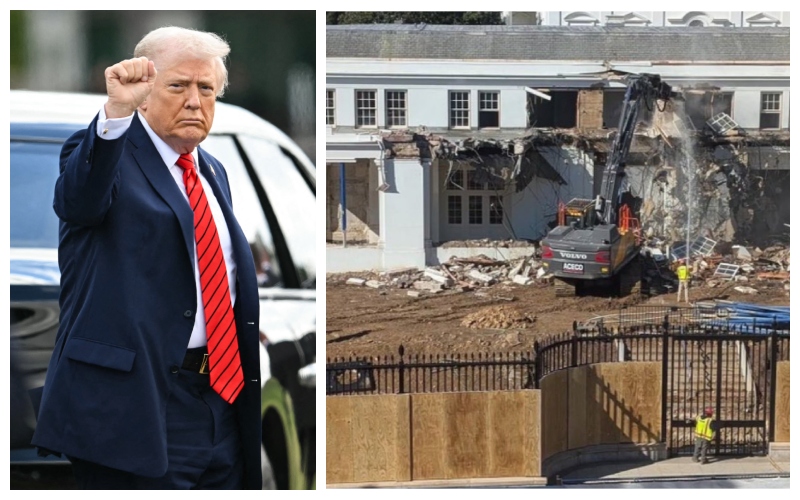 Biden, Obama Judges Get All Stompy Feet Over Trump's Ballroom - He Can't Believe What Just Happened