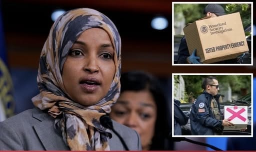 Ilhan Omar Responds After Feds Raid Her D.C. Home