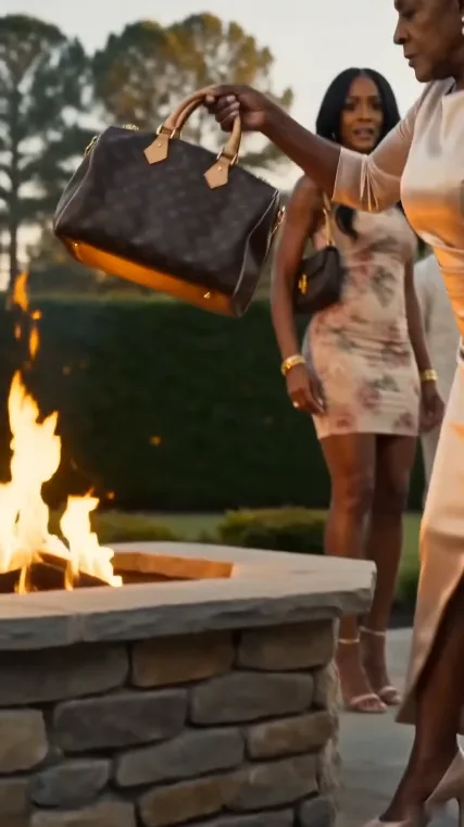 MY DAUGHTER-IN-LAW DESTROYED MY 65TH BIRTHDAY CAKE—SO I THREW HER DESIGNER BAG INTO THE FIRE AND DISCOVERED WHY MY SON WANTED MY HOUSE