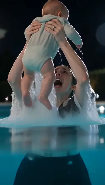 THE BILLIONAIRE SAW HIS NANNY HOLDING HIS BABY ABOVE THE POOL—THEN A PHONE VIDEO EXPOSED WHO REALLY PUT HIS SON IN DANGER