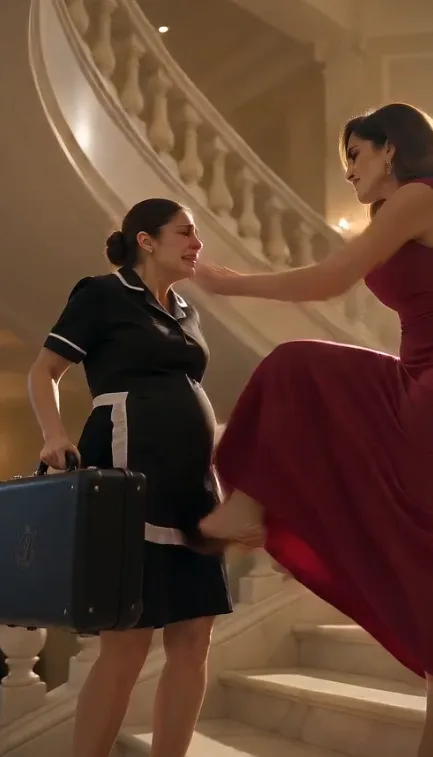 THE MAFIA BOSS CAUGHT HIS PREGNANT MAID LEAVING WITH A BLACK SUITCASE—THEN FOUND HIS DEAD WIFE'S WEDDING DRESS AND A PHOTO THAT CHANGED EVERYTHING