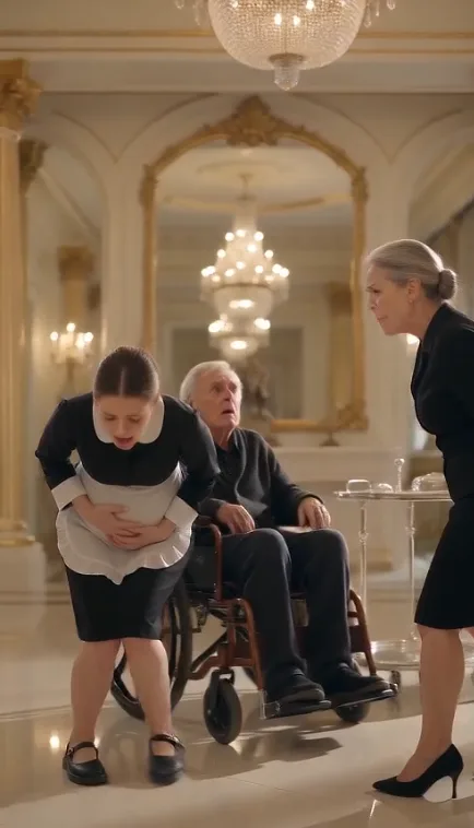 THE MAFIA BOSS SAW HIS GRANDFATHER'S MAID CRYING AFTER SHE WAS HUMILIATED—THEN THE OLD MAN POINTED AT HER AND REVEALED A SECRET THAT SHATTERED HIS EMPIRE